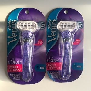 Gillette Venus Swirl Women's 5blade Razor set of 2